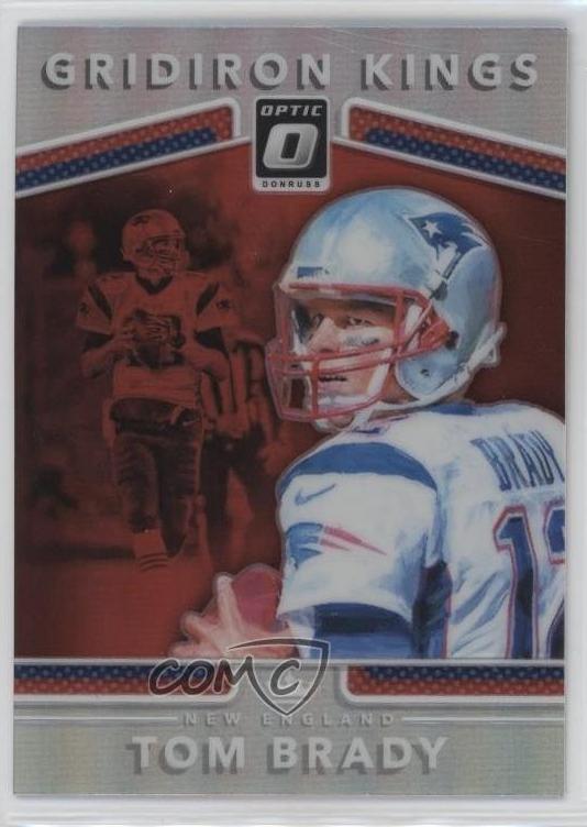 2017 Donruss Optic Football Tom Brady #16 PSA 10