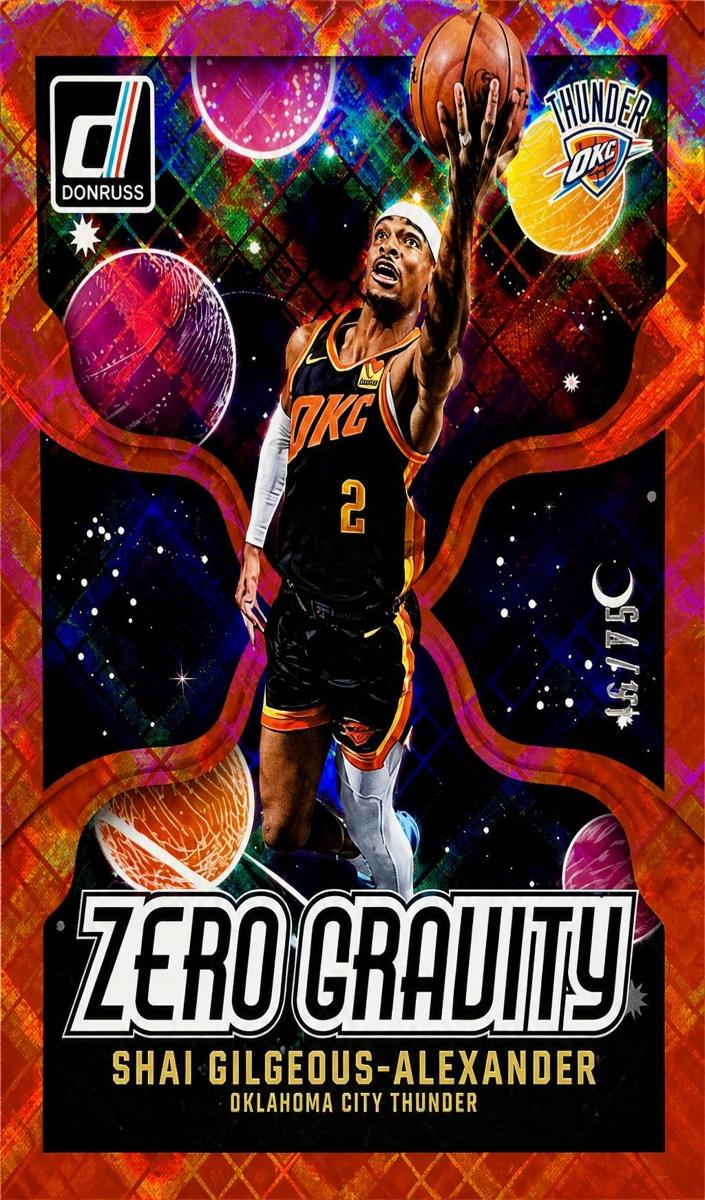 2024 Panini Donruss Basketball Diamond Red Shai Gilgeous-Alexander #2