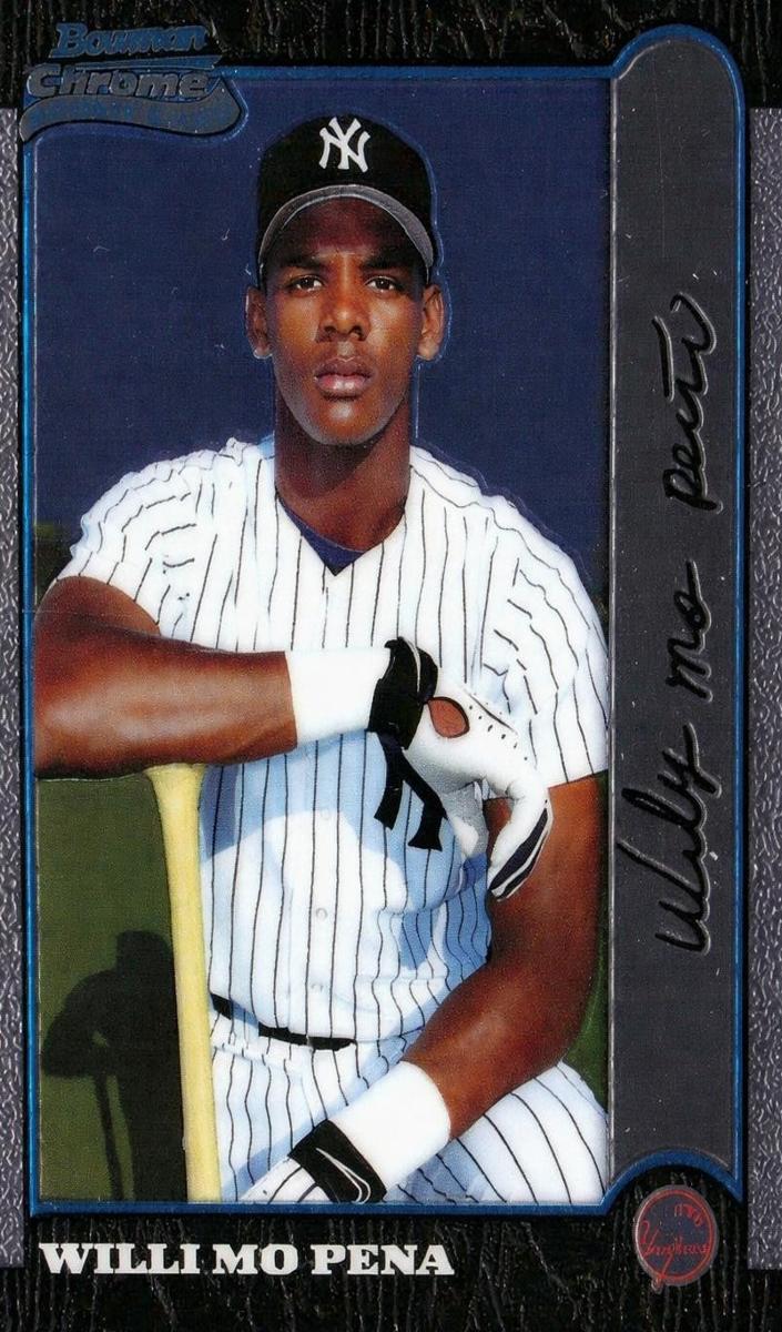 1999 Bowman Chrome Baseball Willi Mo Pena #401