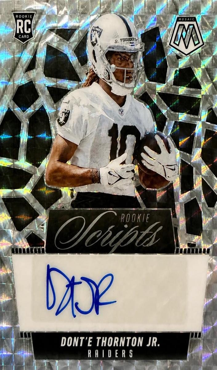 2025 Panini Mosaic Football Dont'e Thornton Jr. #RS-DTJ