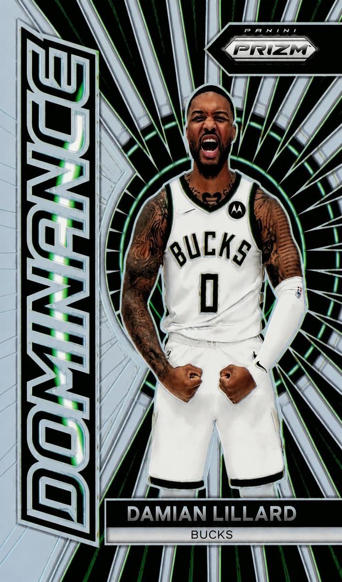 2023 Panini Prizm Basketball Silver Damian Lillard #4 PSA 10