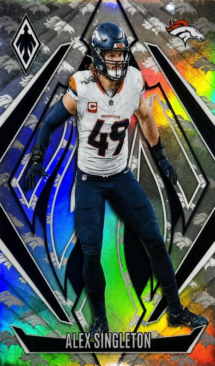 2024 Panini Phoenix Football Team Logos Alex Singleton #6