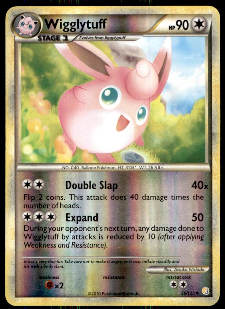 2010 Pokemon HeartGold & SoulSilver Wigglytuff #56 CGC 9