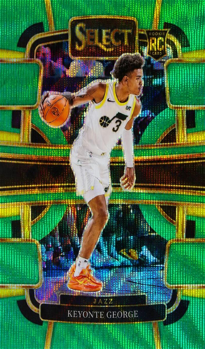 2023 Panini Select Basketball Green Wave Keyonte George #75