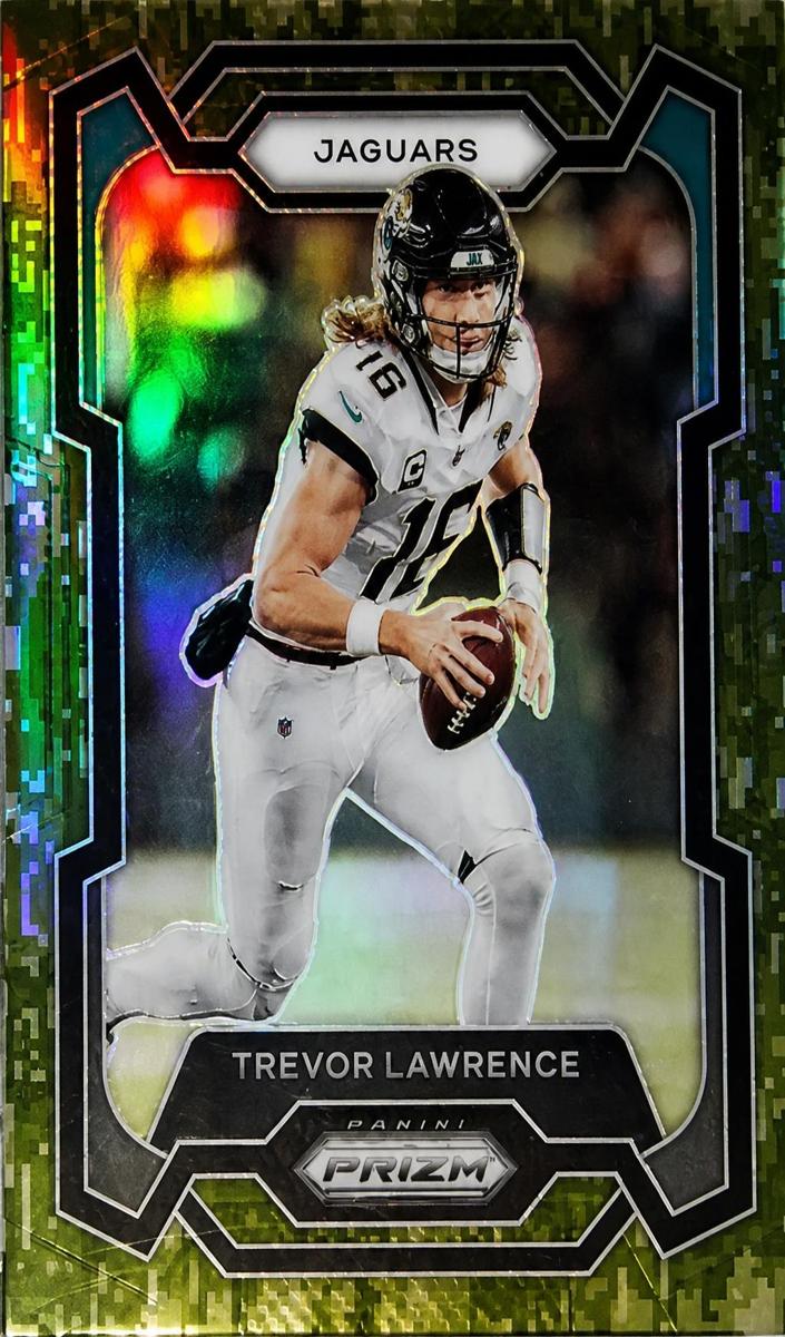 2023 Panini Prizm Football Forest Camo Trevor Lawrence #139
