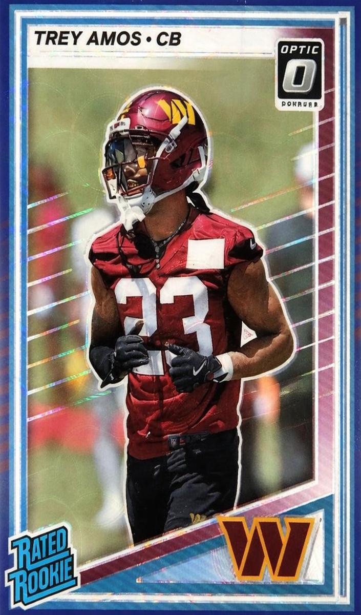 2025 Panini Donruss Football Blue Scope Trey Amos #369