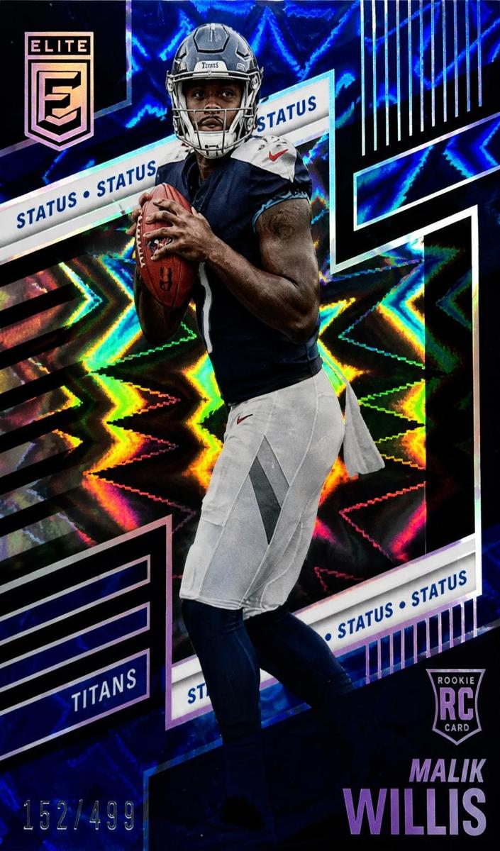 2022 Donruss Elite Football Status Explosion Malik Willis #102
