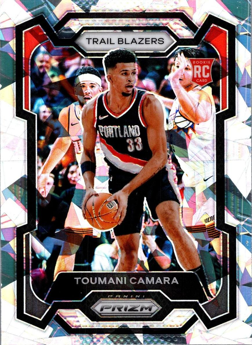 2023 Panini Prizm Basketball Ice Toumani Camara #164 PSA 9