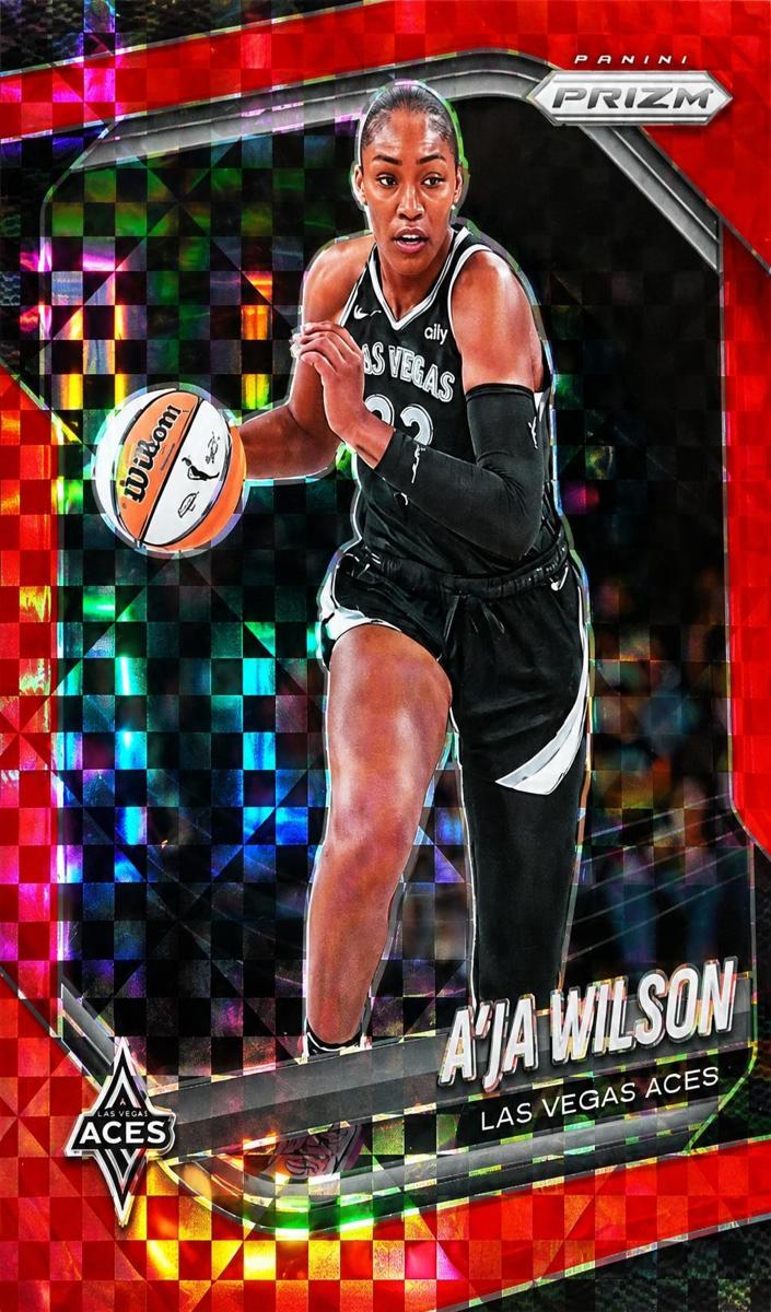 2025 Panini Prizm WNBA Basketball Red Power A'ja Wilson #76