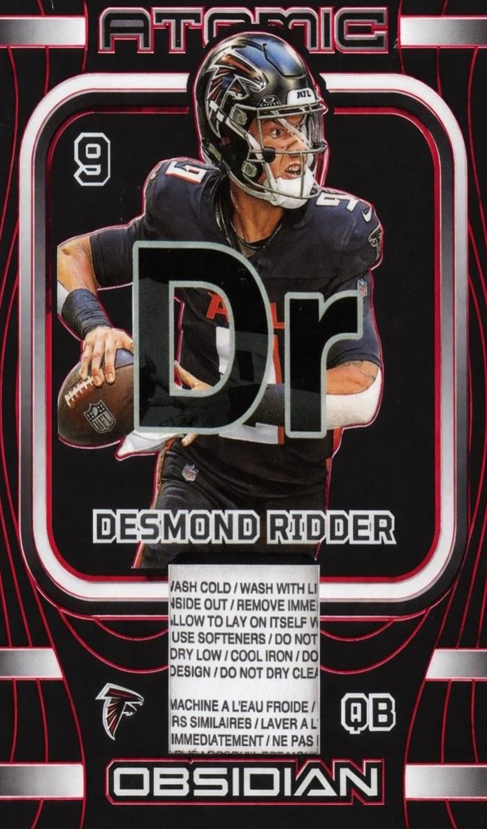 2023 Panini Obsidian Football Electric Etch Red Desmond Ridder #AMA-DRI