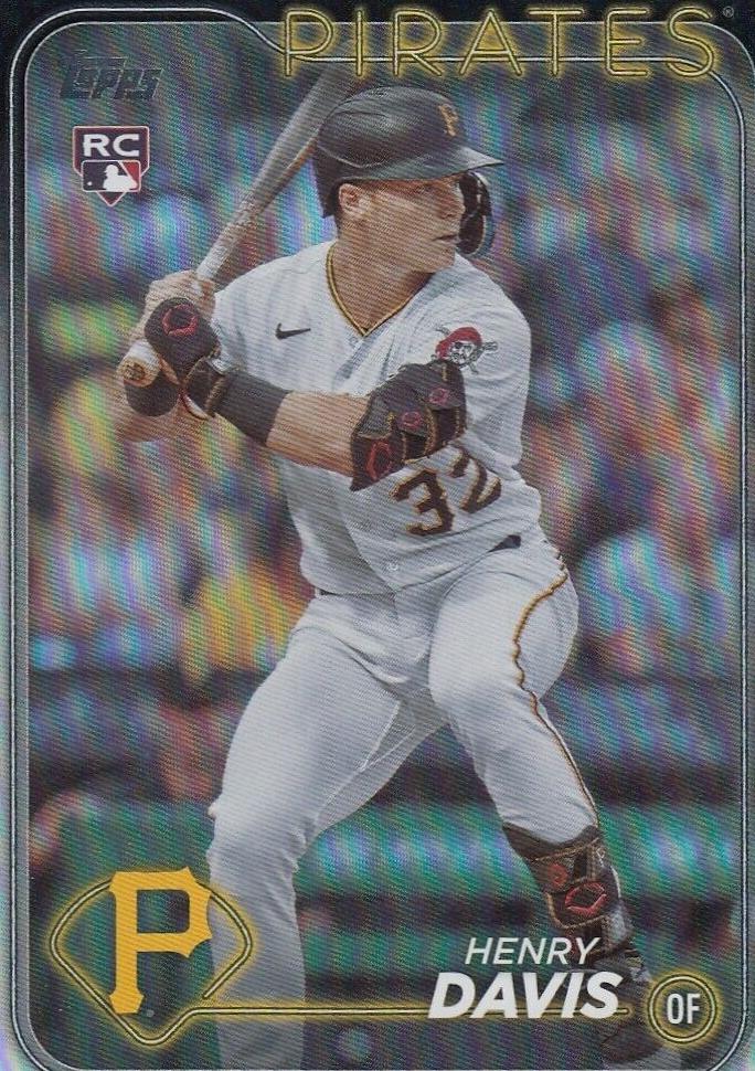 2024 Topps Baseball Rainbow Foil Henry Davis #295