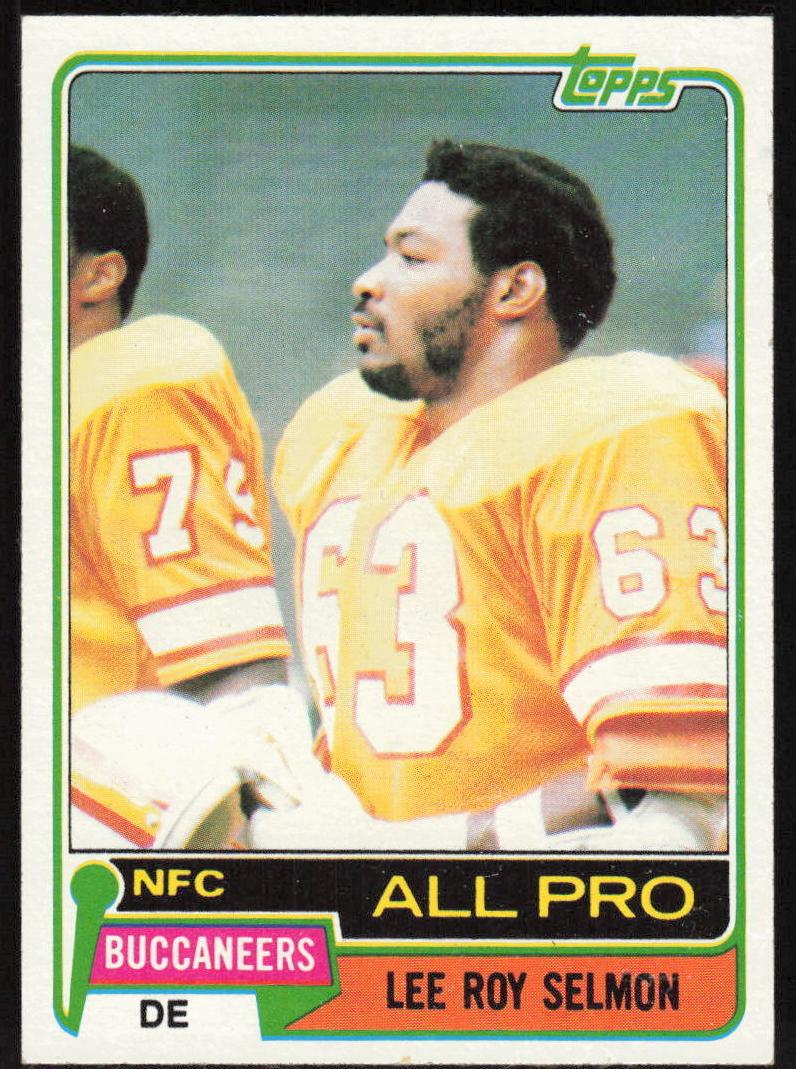 1981 Topps Football Lee Roy Selmon #410