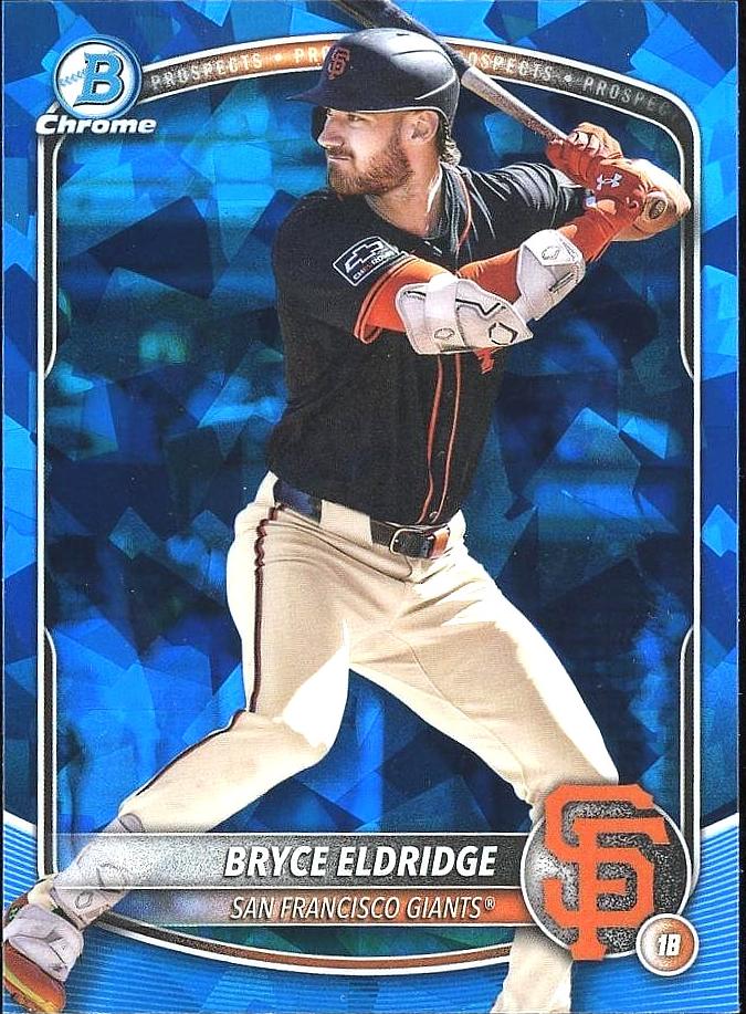 2025 Bowman Chrome Sapphire Baseball Bryce Eldridge #BCP-180 CGC 10