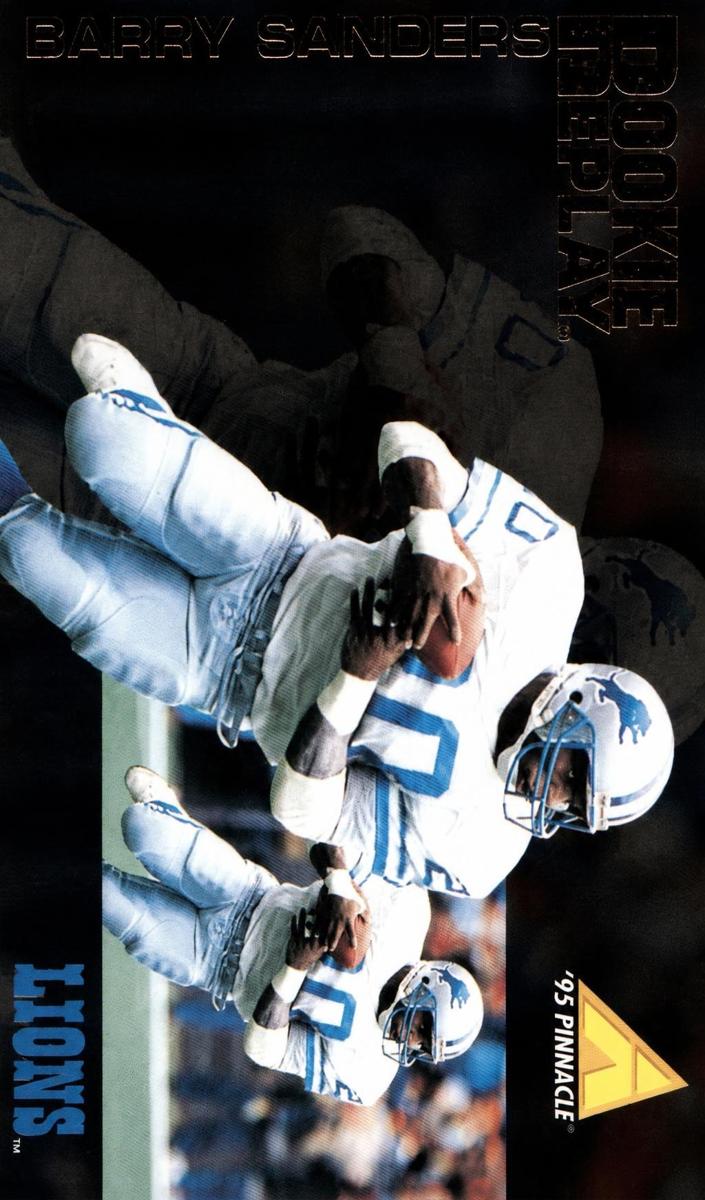 1995 Pinnacle Club Collection Football Barry Sanders #215