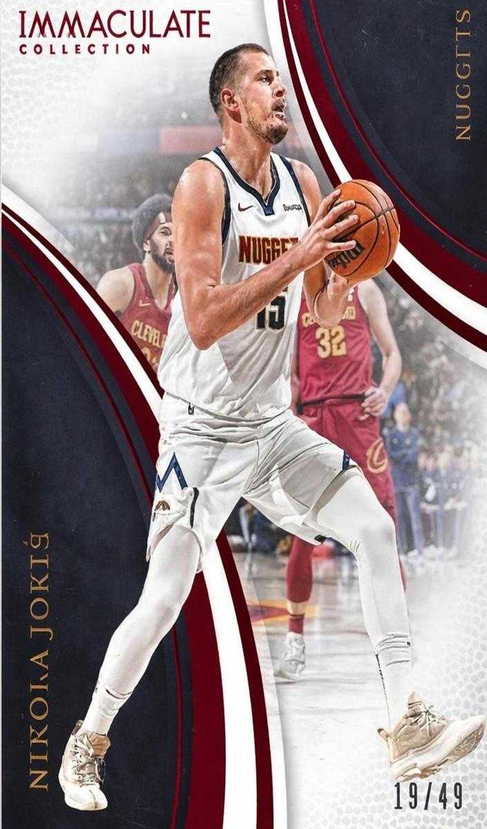 2024 Panini Immaculate Collection Basketball Red Nikola Jokic #68