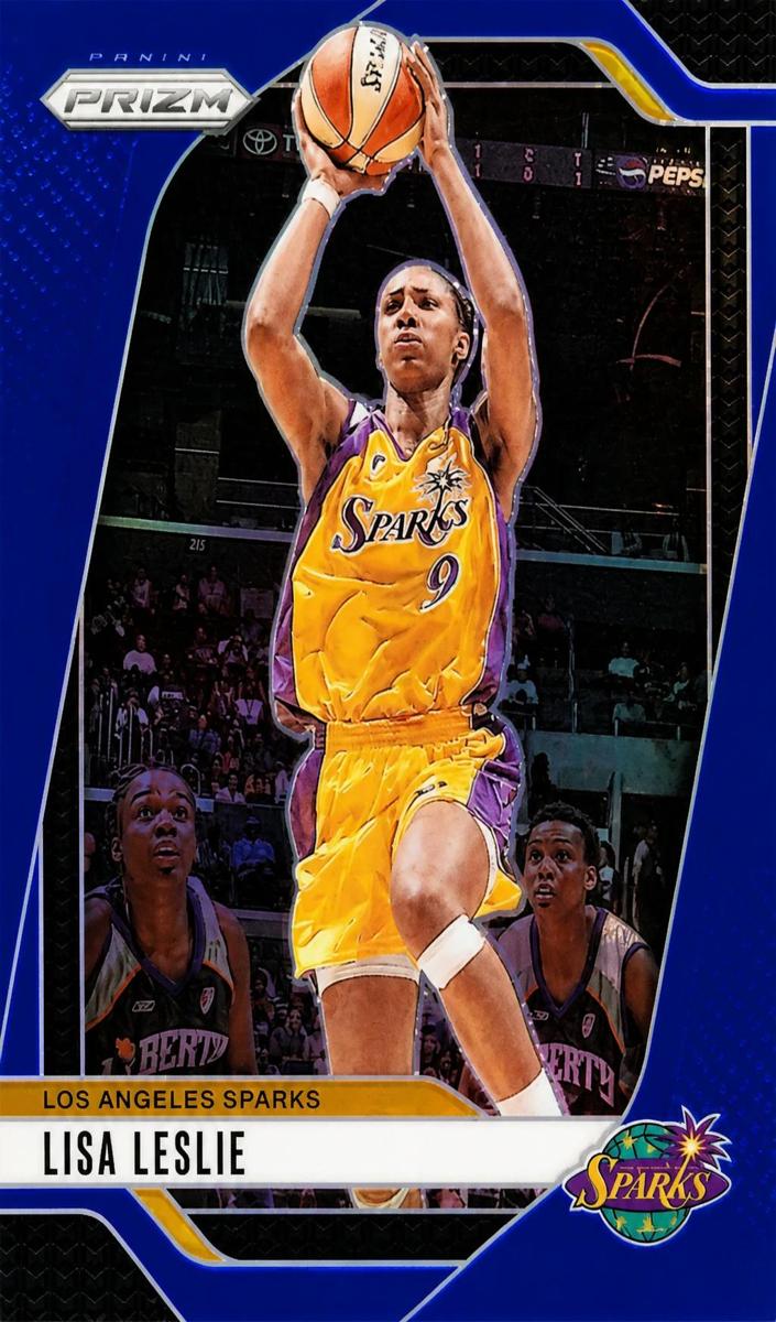 2024 Panini Prizm WNBA Basketball Blue Lisa Leslie #98