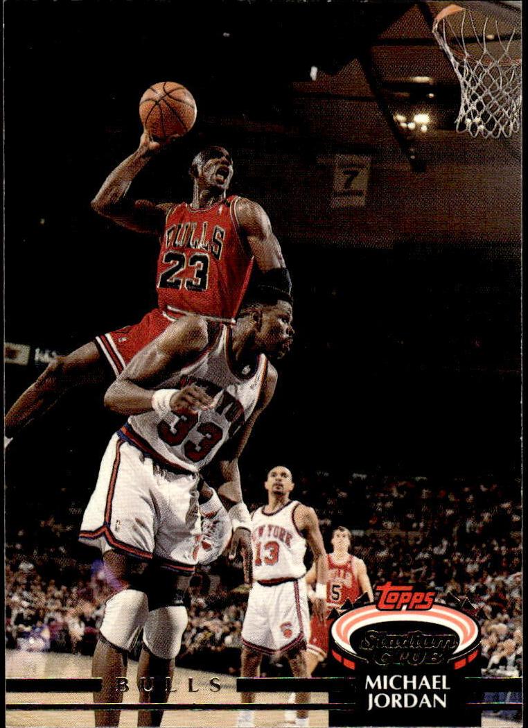 1992 Topps Stadium Club Basketball Michael Jordan #1 PSA 10