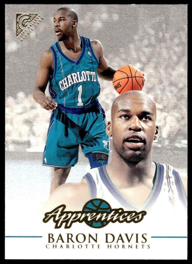 1999 Topps Gallery Basketball Baron Davis #130