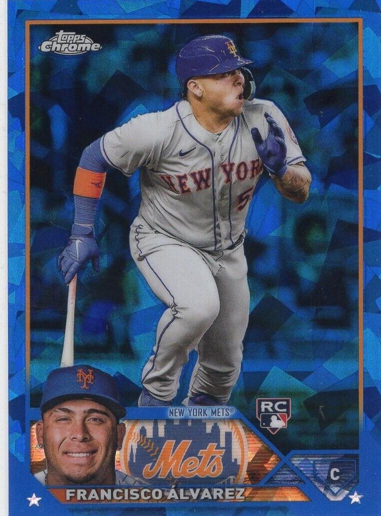2023 Topps Chrome Sapphire Edition Baseball Francisco Alvarez #644