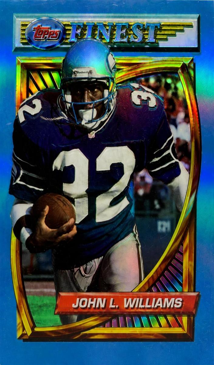 1994 Topps Finest Football Refractor John L. Williams #135