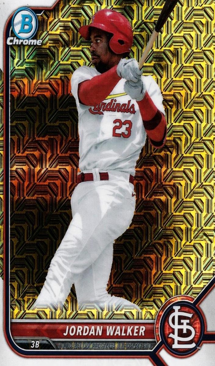 2022 Bowman Mega Box Chrome Baseball Jordan Walker #BCP-221