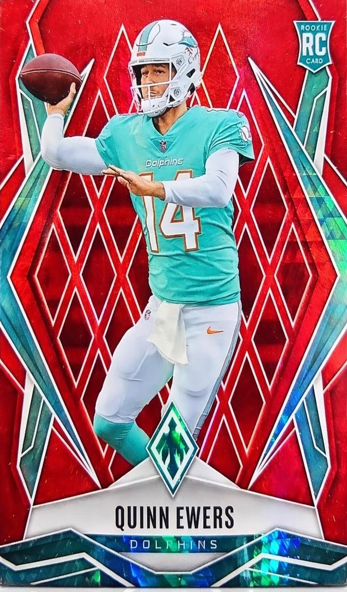 2025 Panini Phoenix Football Red Winter Quinn Ewers #159
