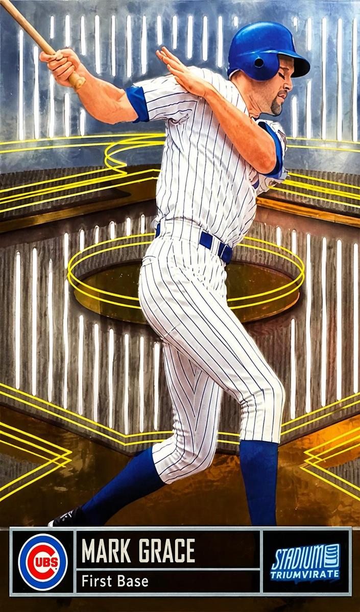 1999 Topps Stadium Club Baseball Luminescent Mark Grace #T8B