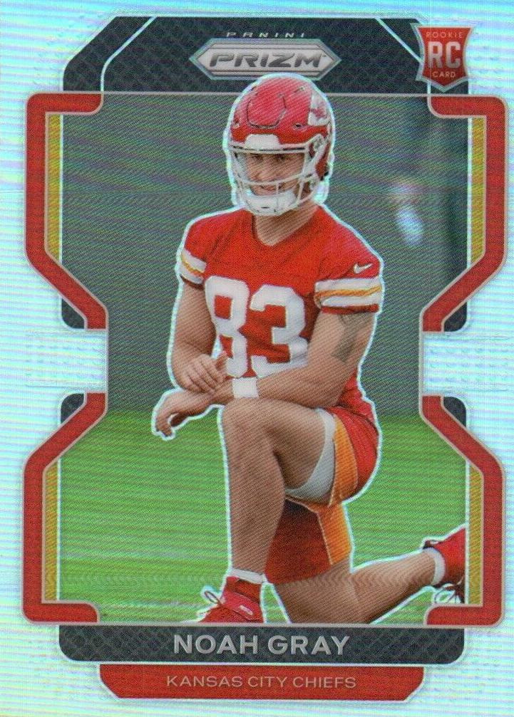 2021 Panini Prizm Football Silver Noah Gray #418 SGC 9.5