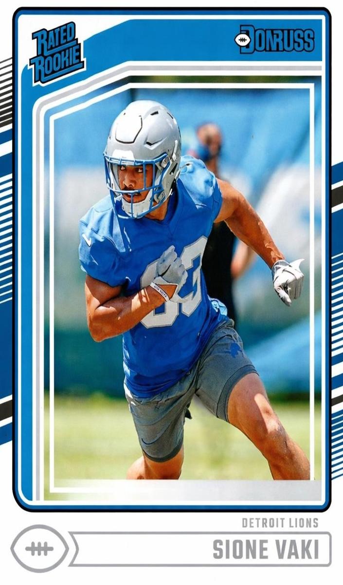 2024 Panini Donruss Football Sione Vaki #332