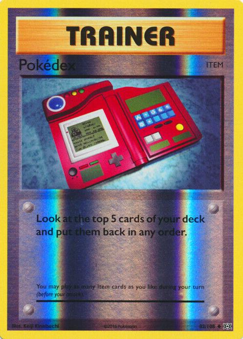 2016 Pokemon XY Evolutions Reverse Foil Pokedex #82 PSA 9