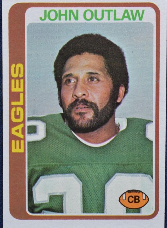 1978 Topps Football John Outlaw #23