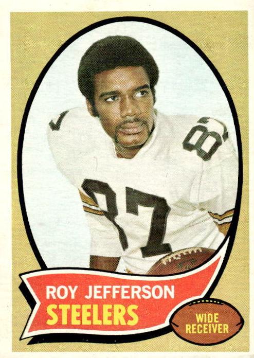1970 Topps Football Roy Jefferson #205