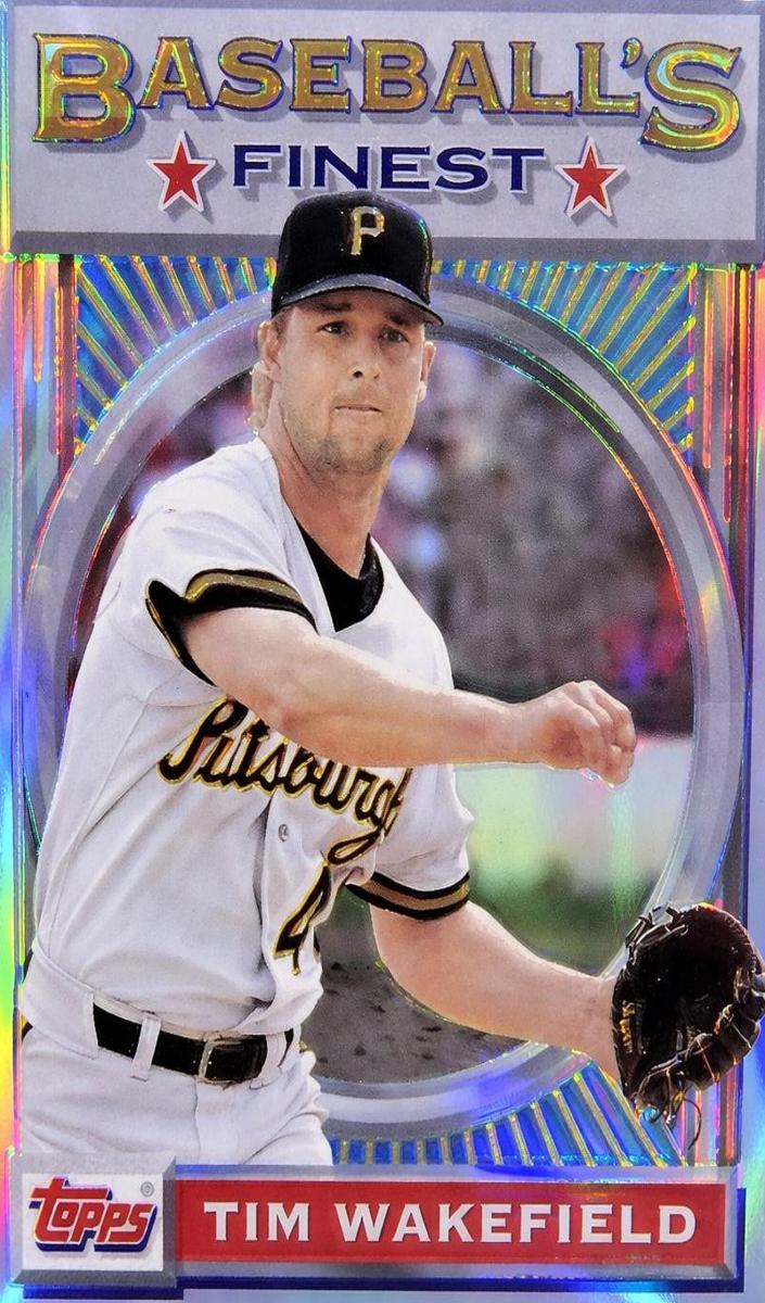 1993 Topps Finest Baseball Refractor Tim Wakefield #37