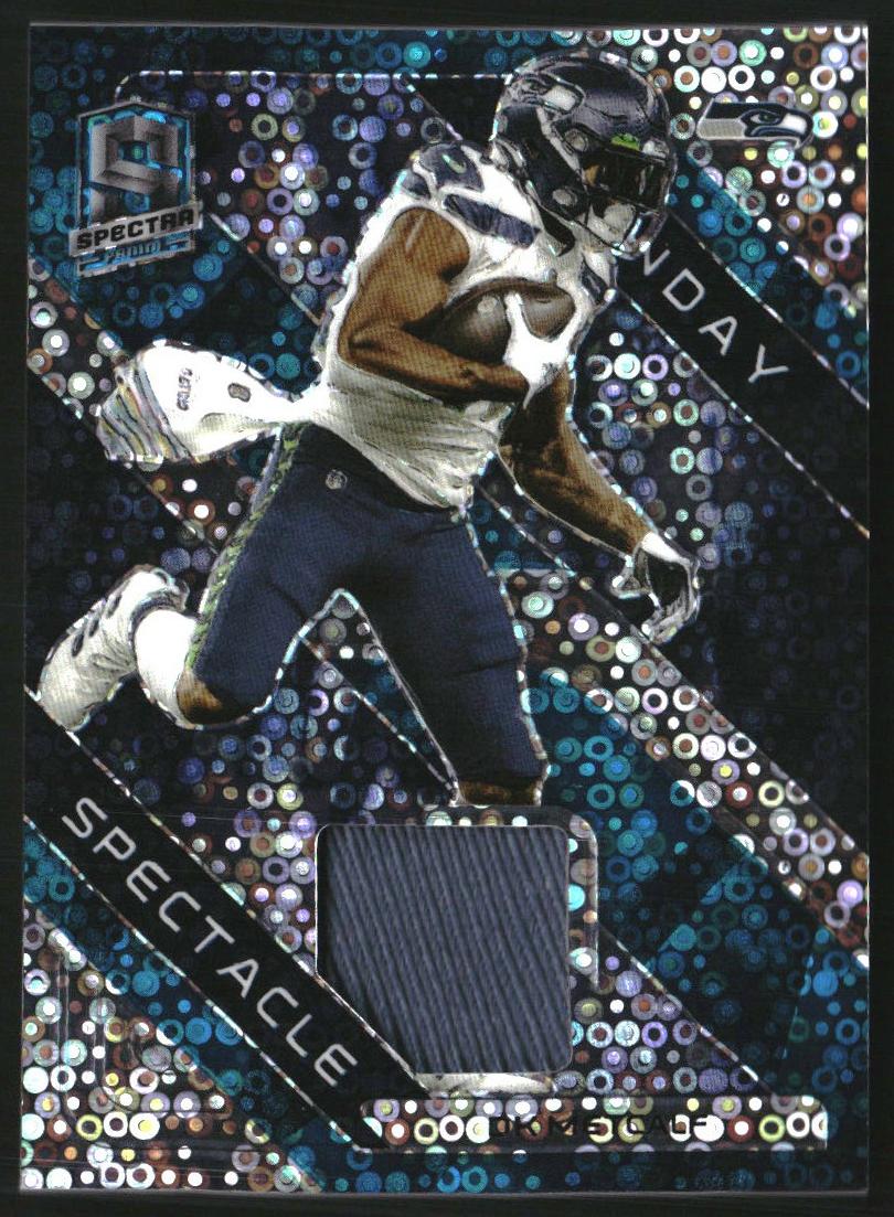 2023 Panini Spectra Football Neon Blue DK Metcalf #SS-DME