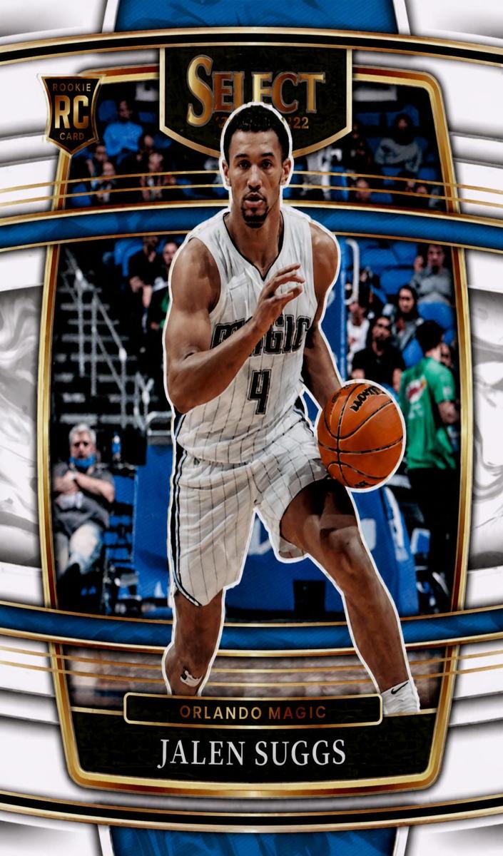 2021 Panini Select Basketball Silver Jalen Suggs #27 PSA 8.5