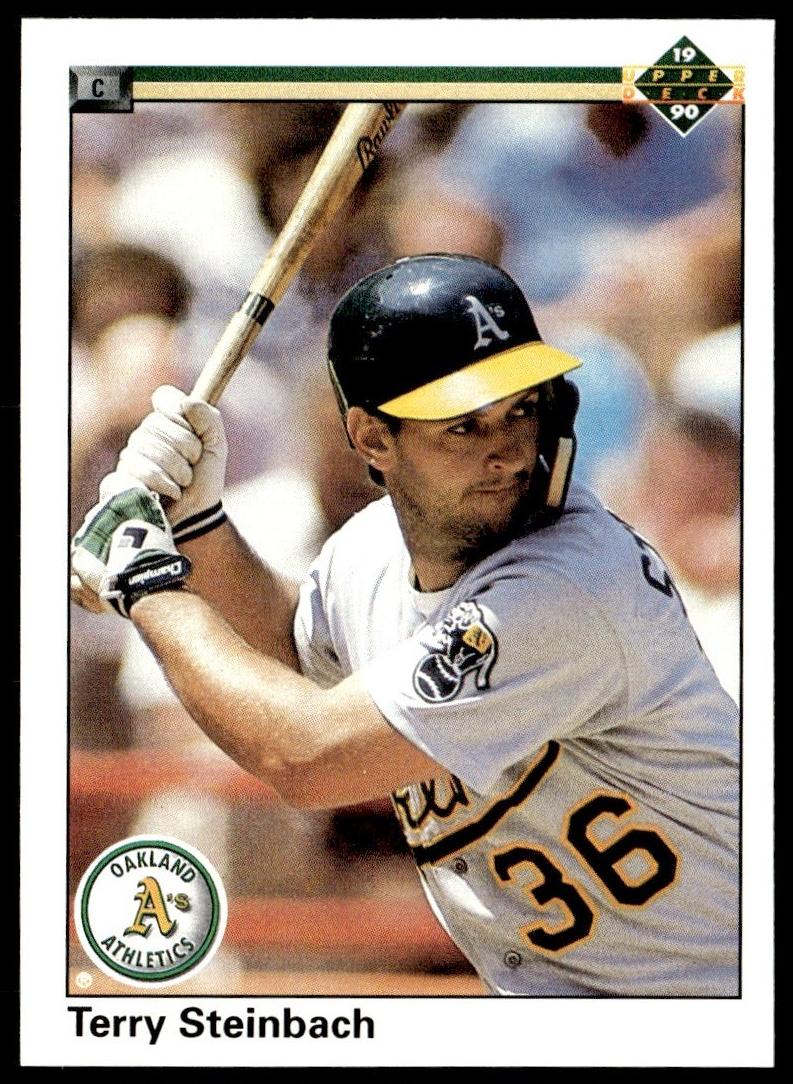 1990 Upper Deck Baseball Terry Steinbach #246