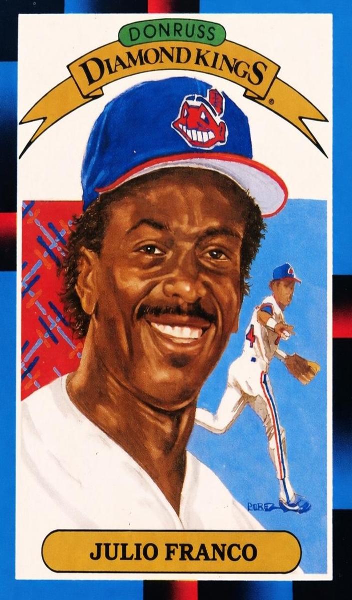 1988 Donruss Baseball Julio Franco #10 PSA 10