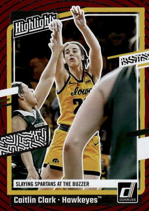 2024 Panini Caitlin Clark Collection Basketball Target Caitlin Clark #H7 PSA 9