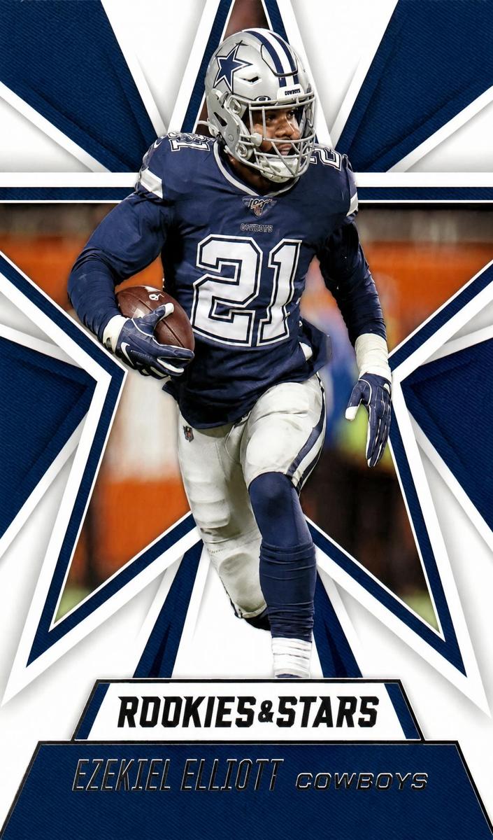 2020 Panini Rookies and Stars Football Ezekiel Elliott #51 PSA 10