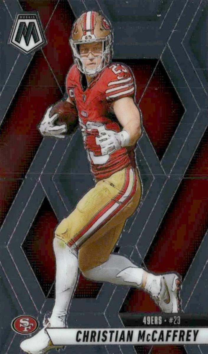 2025 Panini Mosaic Football Christian McCaffrey #179