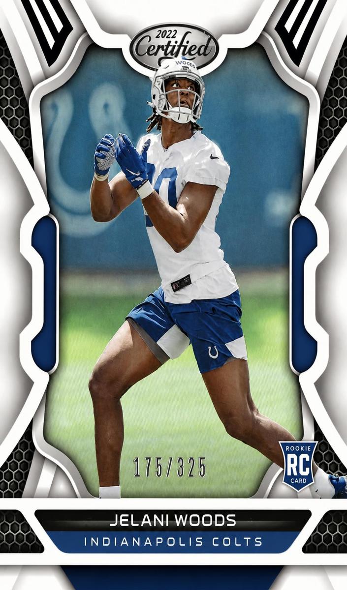 2022 Panini Certified Football Mirror Jelani Woods #171