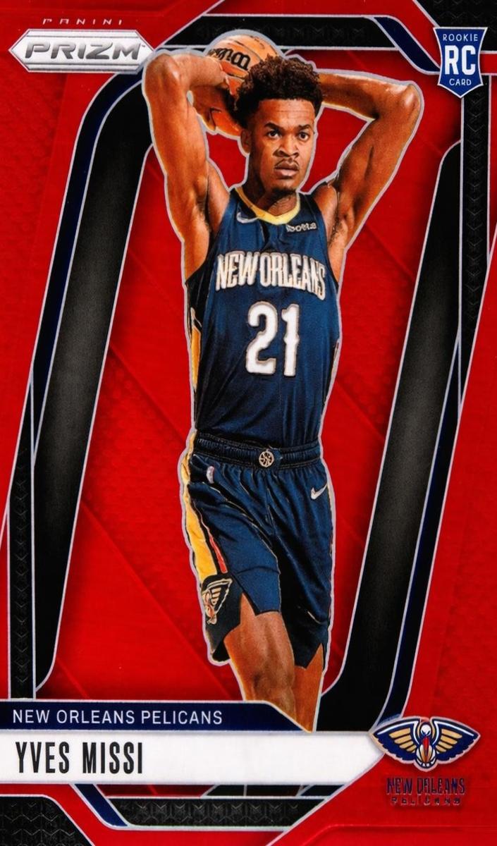 2024 Panini Prizm Basketball Red Yves Missi #233 PSA 9