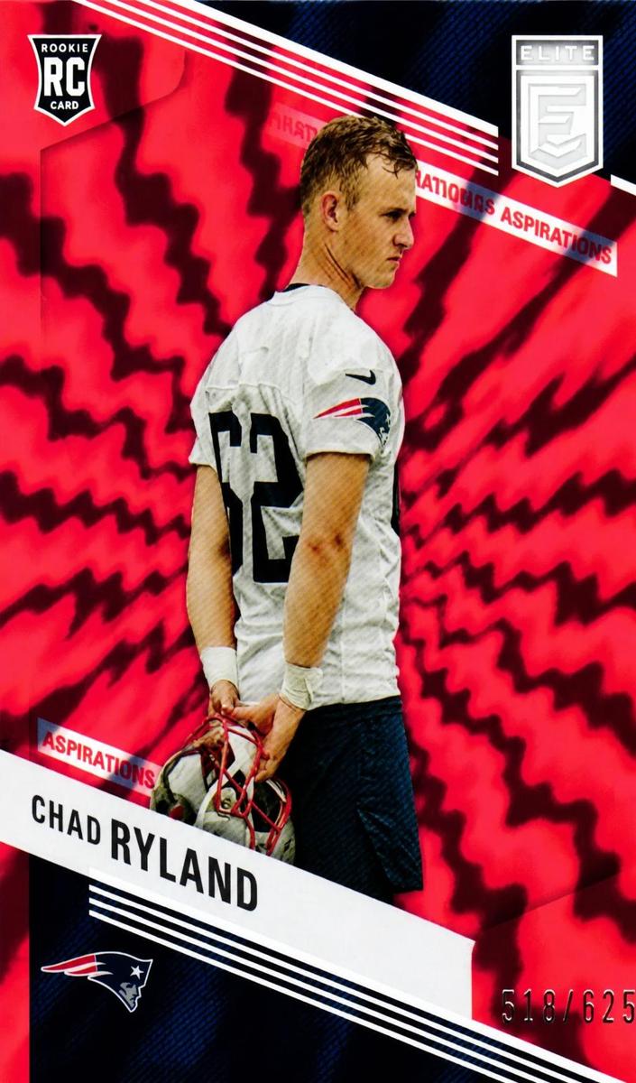 2023 Donruss Elite Football Aspirations Shimmer Chad Ryland #117
