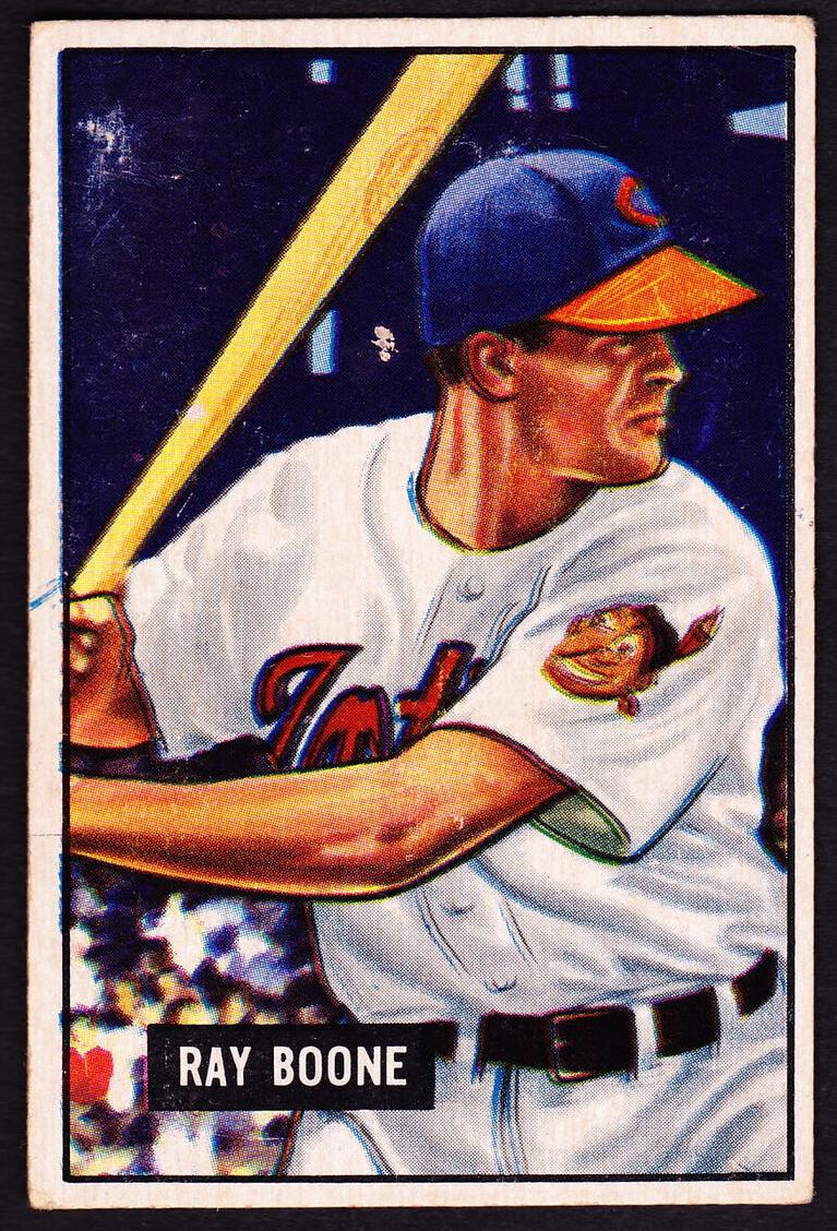 1951 Bowman Baseball Ray Boone #54