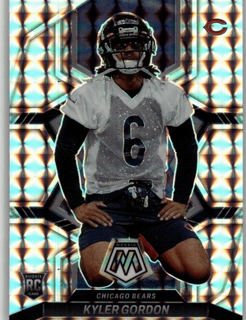 2022 Panini Mosaic Football Kyler Gordon #384