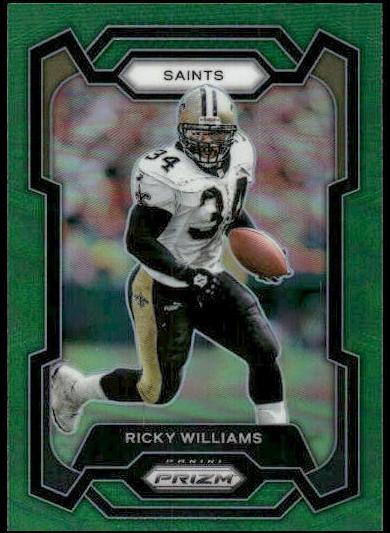 2023 Panini Prizm Football Green Ricky Williams #215 PSA 8.5