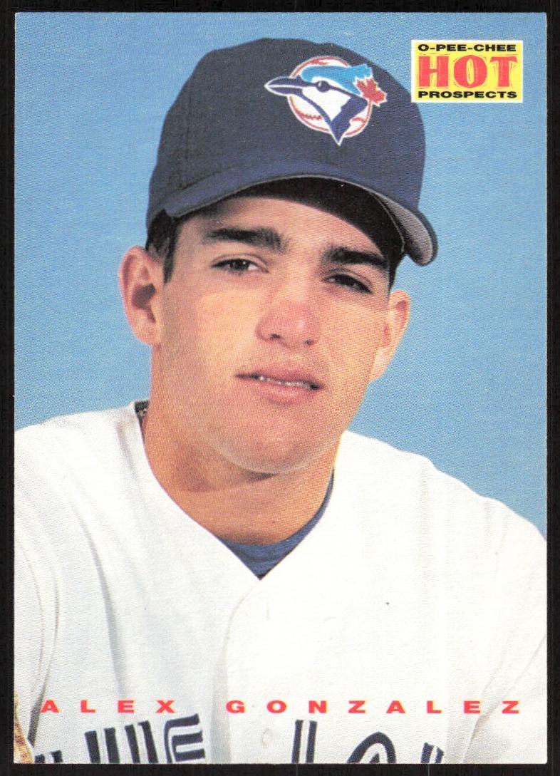 1994 O-Pee-Chee Baseball Alex Gonzalez #8 PSA 7
