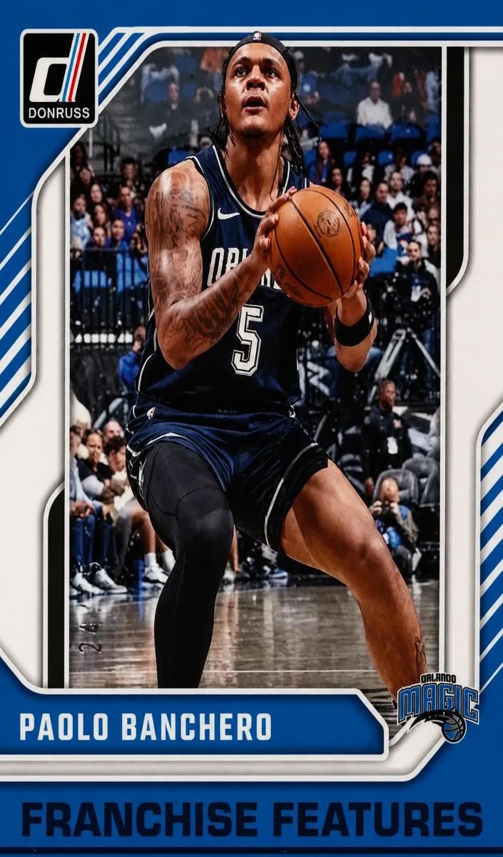 2024 Panini Donruss Basketball Blue Winter Paolo Banchero #16