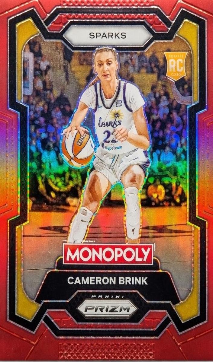 2024 Panini Prizm Monopoly WNBA Basketball Red Cameron Brink #39 PSA 9