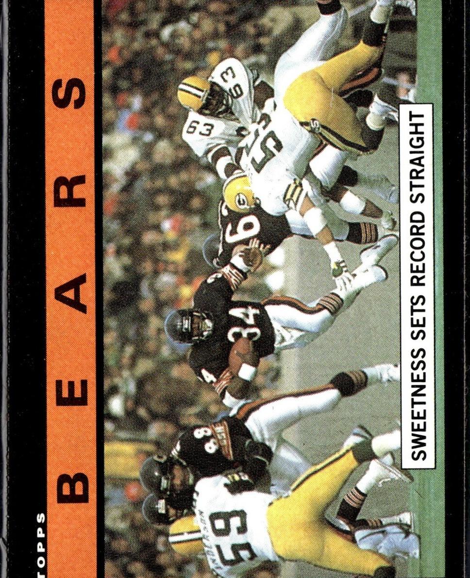 1985 Topps Football null Bears Leaders #22 PSA 10